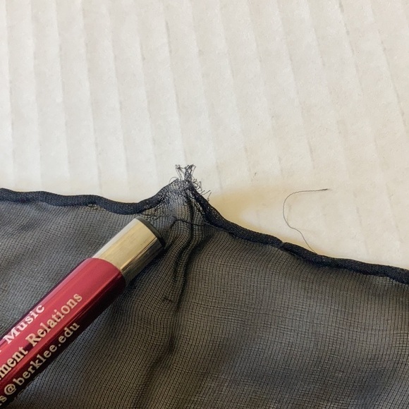 Unbranded beaded burnout velvet scarf w/ tassel - Picture 9 of 9